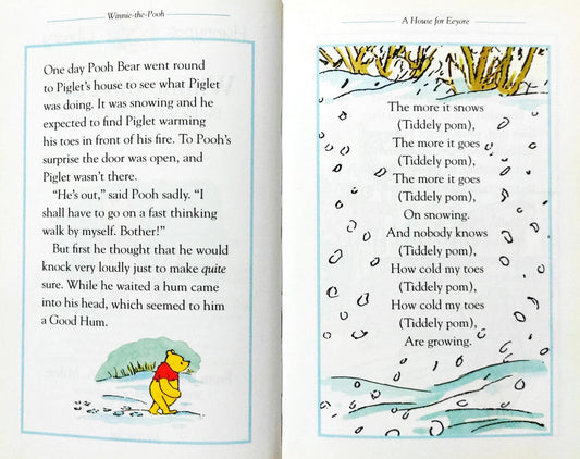 Winnie the Pooh Builds house for Eeyore
