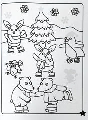 Winter Wonderland (Sticker Fun Colouring Book)