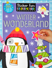 Winter Wonderland (Sticker Fun Colouring Book)