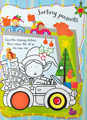 Snowy Christmas Sticker Activity Book
