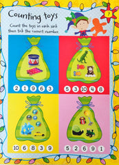 Snowy Christmas Sticker Activity Book