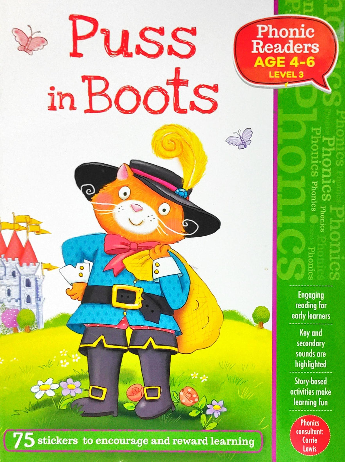 Puss in Boots (Phonic Reader Age 4-6)