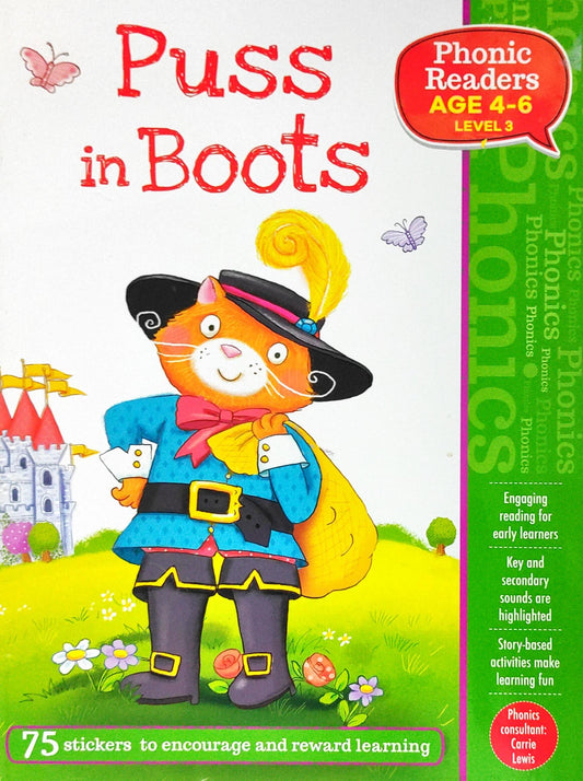 Puss in Boots (Phonic Reader Age 4-6)
