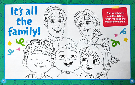 Cocomelon Colouring Book