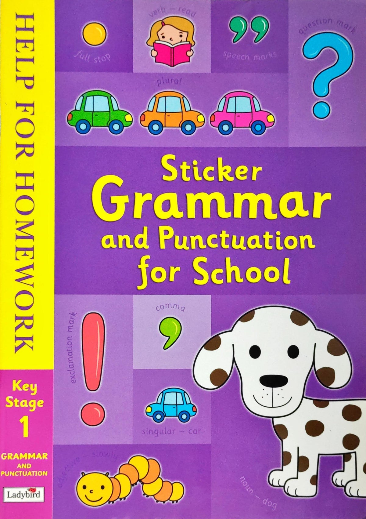 Sticker Grammer and Punctuation for School