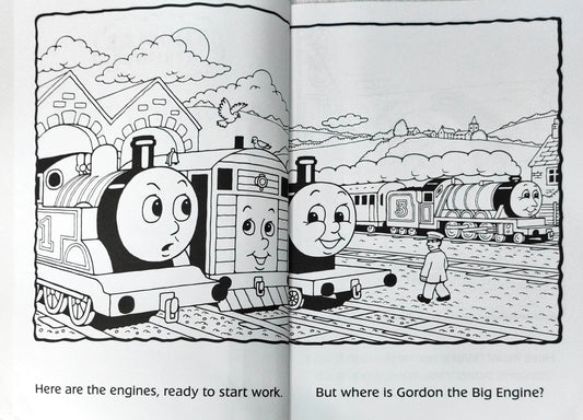 Thomas and Friends Colouring Time
