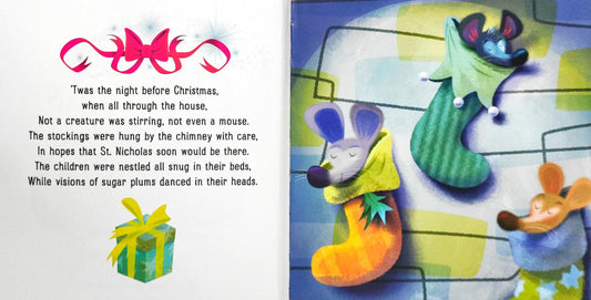Usborne Twas the night before Christmas