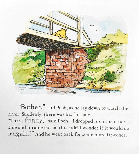 Pooh invents a new game