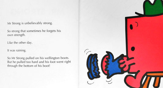 Mr Strong and the flood