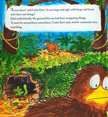 Little Kiwi meets a monster