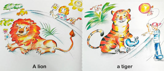 A Lion A Tiger