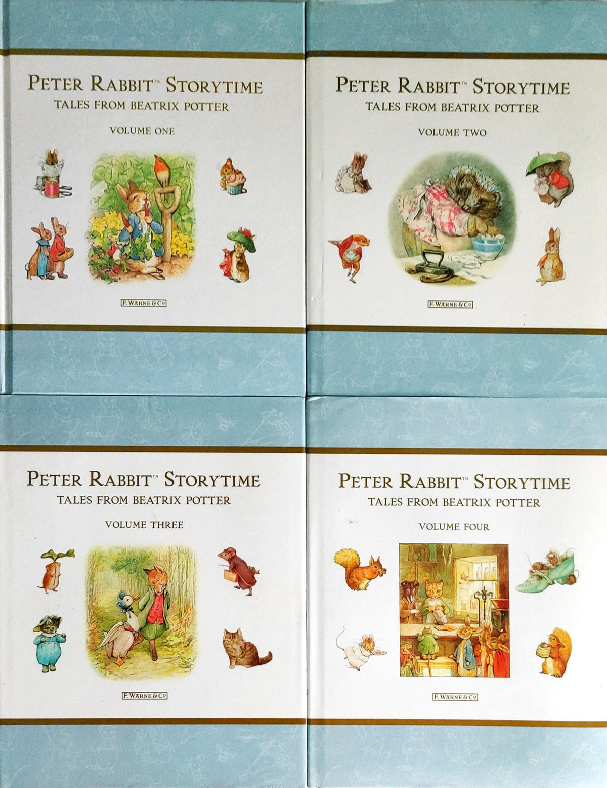 Peter Rabbit Combo Set 2 (4 Books)