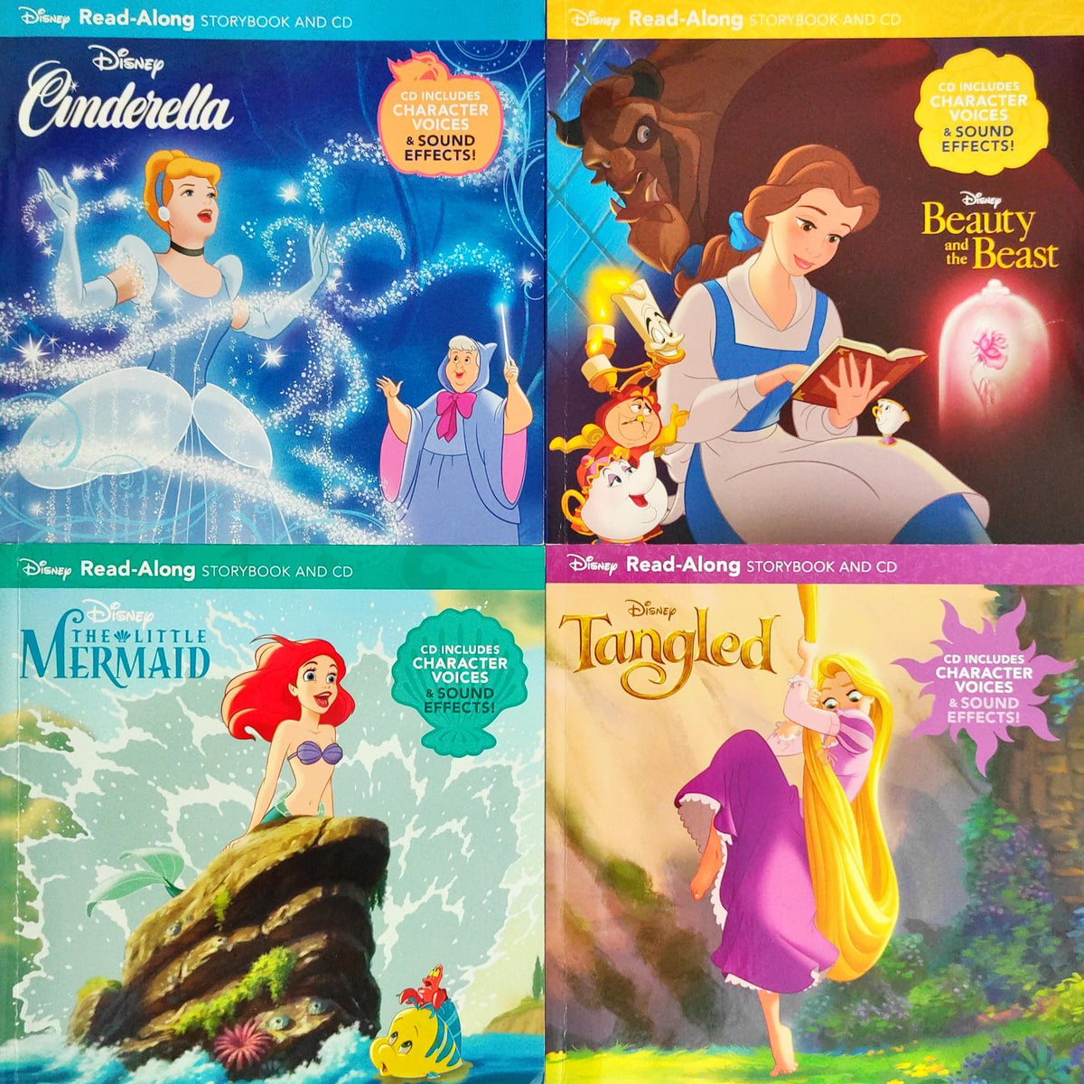 Disney Combo Set 10 (4 Books) CD Not Available