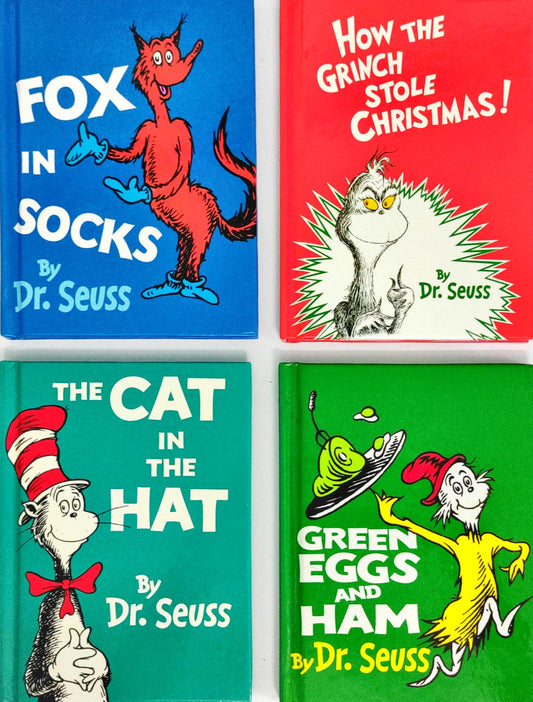 Dr. Seuss Combo Set 8 (4 Books)