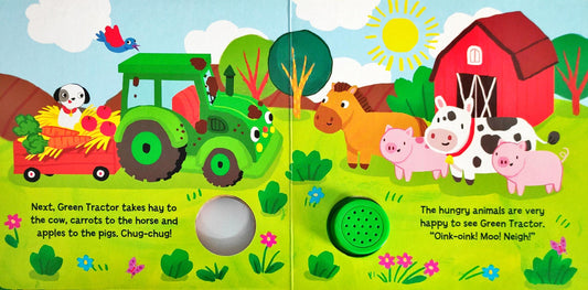 The Green Tractor (Sound Book)