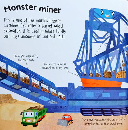 Busy machines Diggers
