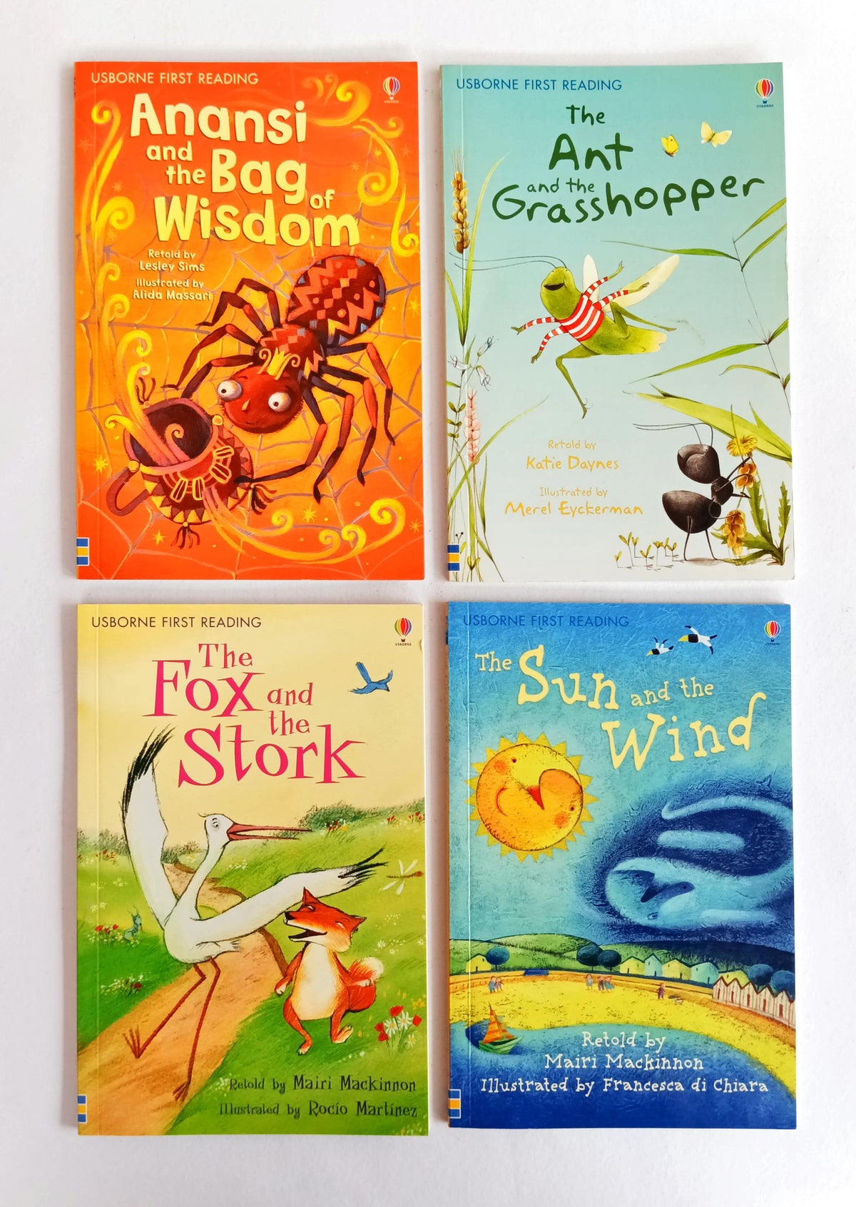 Usborne First Reading Combo Set 3 (4 Books)