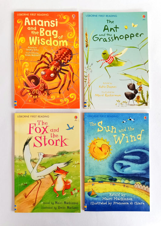 Usborne First Reading Combo Set 3 (4 Books)