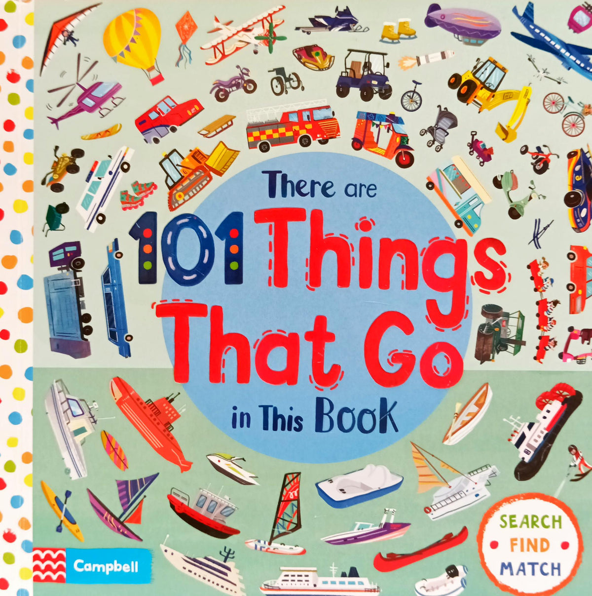 There are 101 Things that go in this book