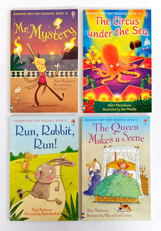 Usborne Very First Reading Combo Set 2 (4 Books)