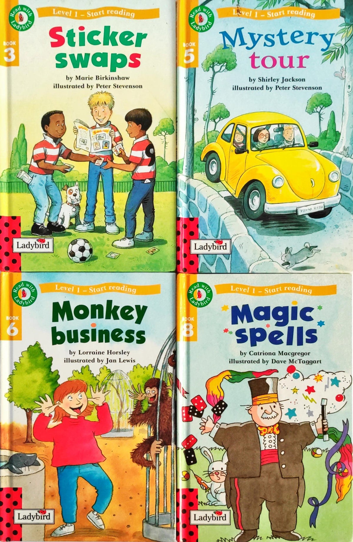 Read with Ladybird Combo (4 Books)