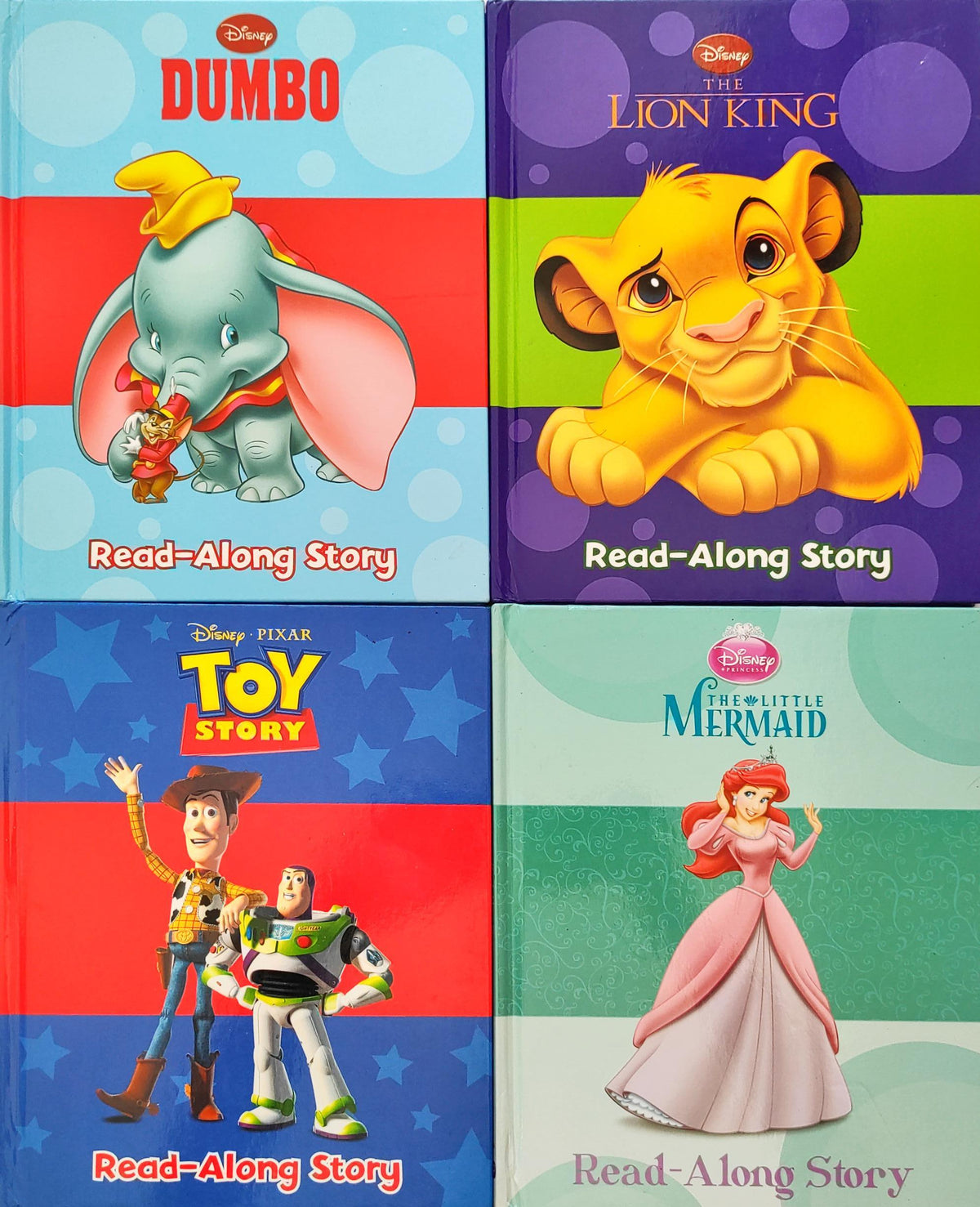 Disney Read Along Story Combo (4 Books)