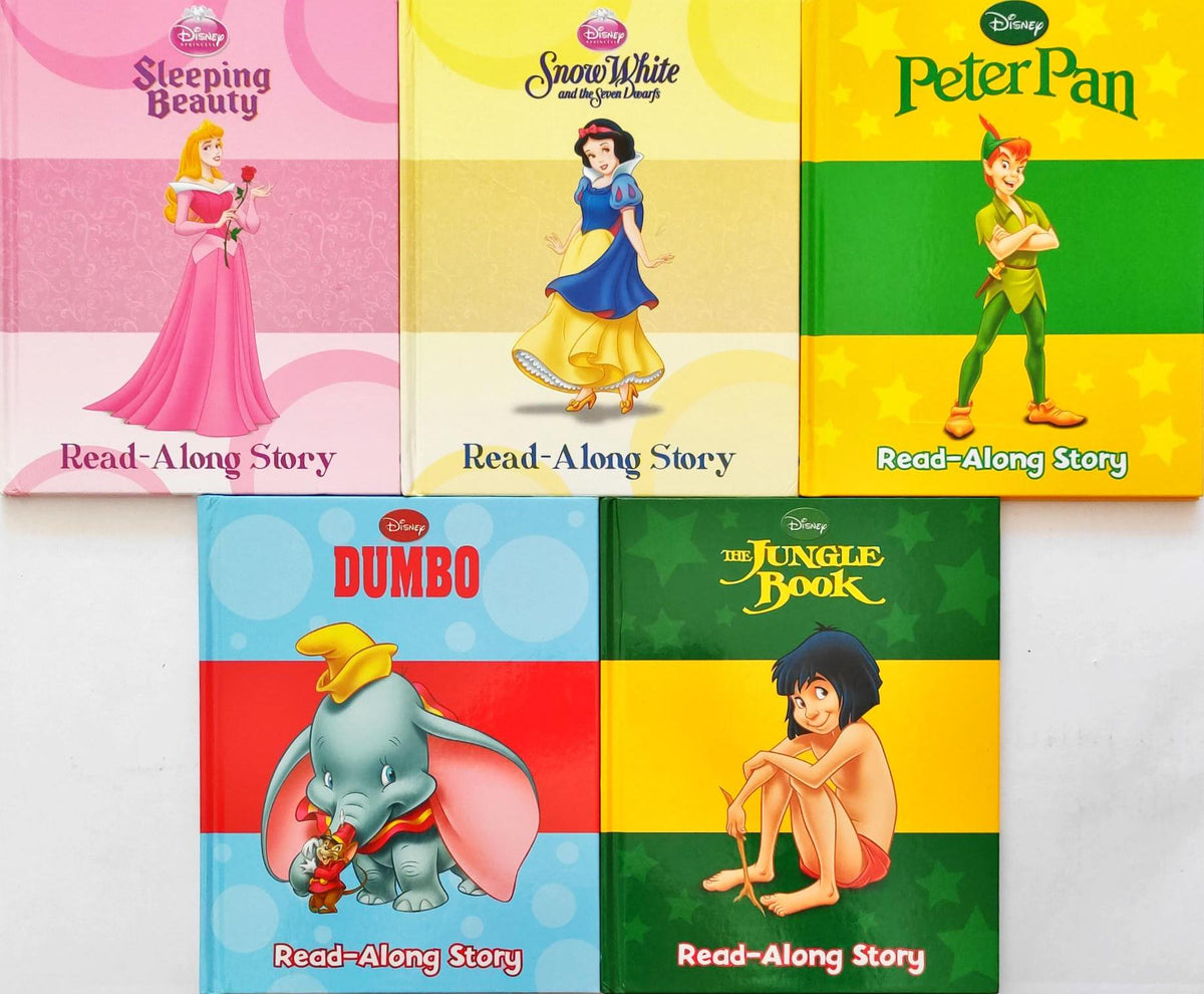 Disney Read Along Story Combo 3 (5 Books)