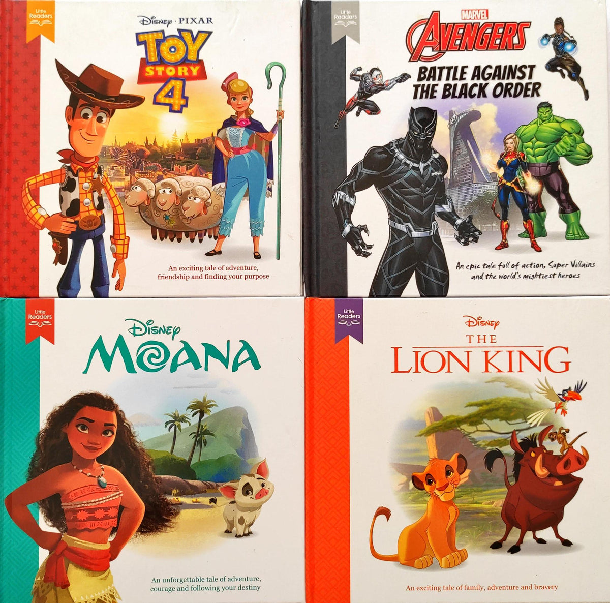 Disney Little Readers Combo (4 Books)
