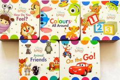 Disney Baby Small Book Combo 3  (5 Books/Board Book)