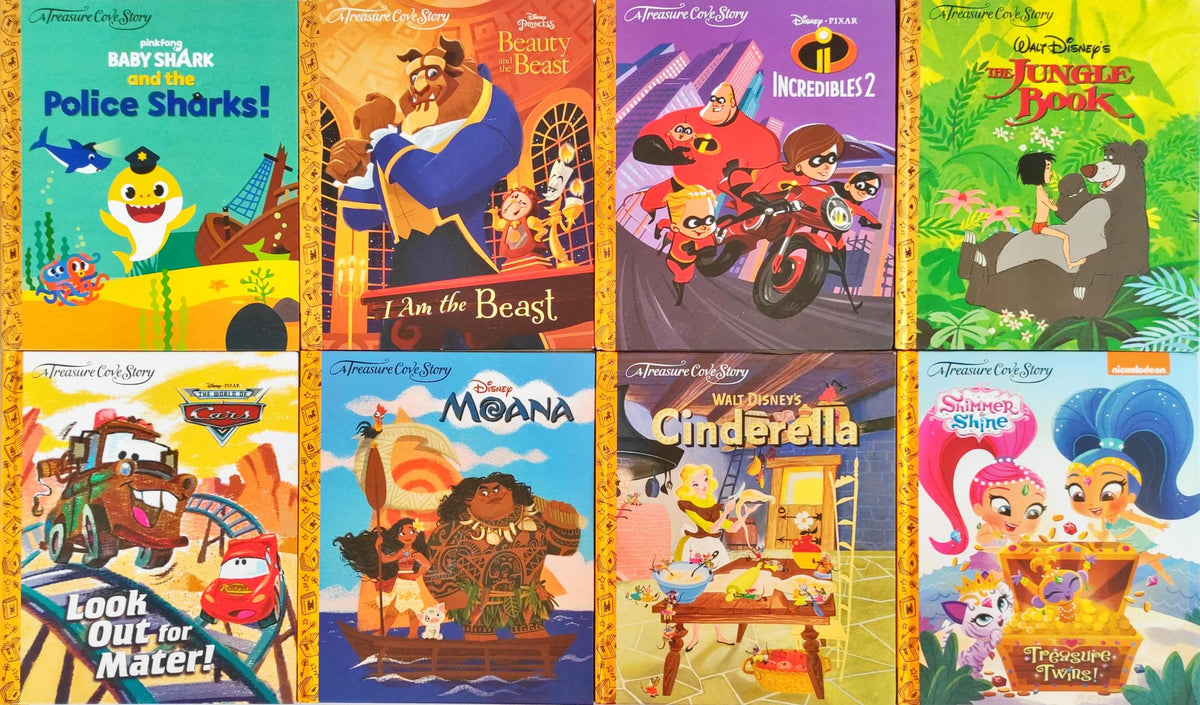 Disney Treasurecove Story Set 11 (8 Books)