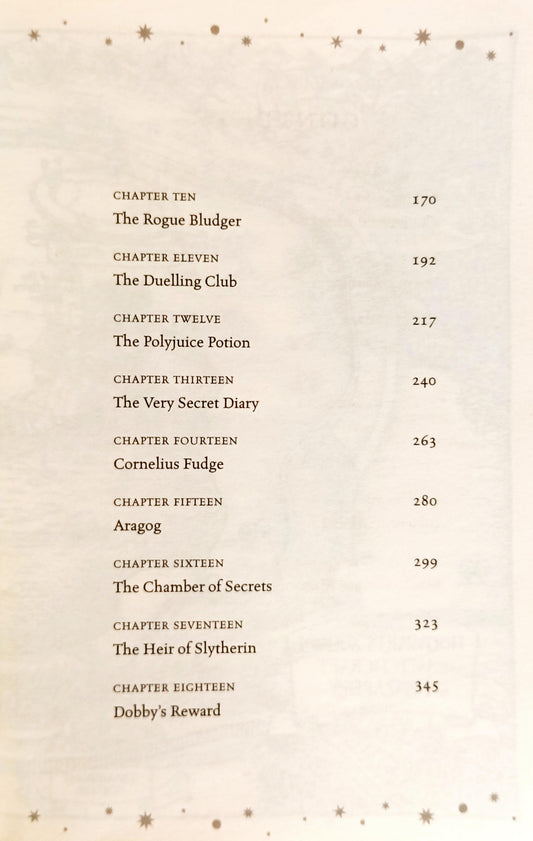 Harry potter and the Chamber of secrets