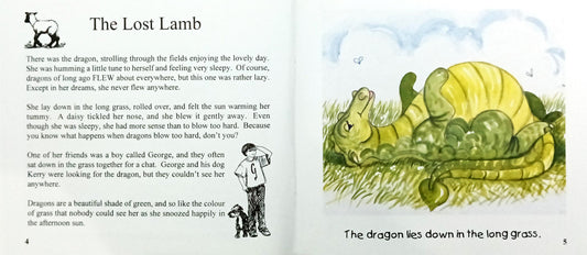 Glayds the dragon and the lost lamb