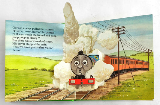 Henry the Green Engine gets Out (Popup Book)