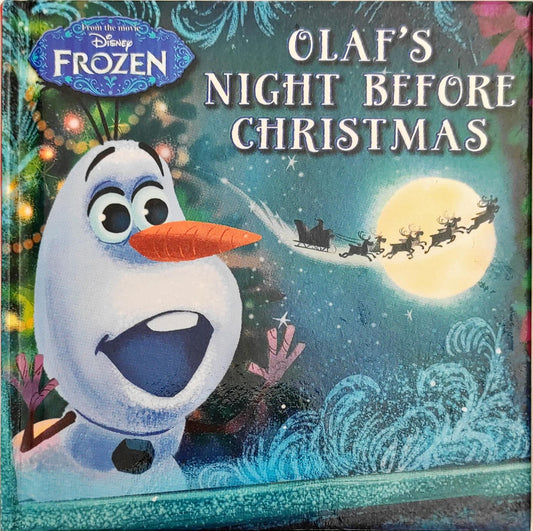 Dinsey Frozen Olafs Night Before Christmas