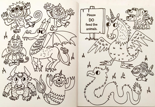 The Anti Boredom Colouring Book