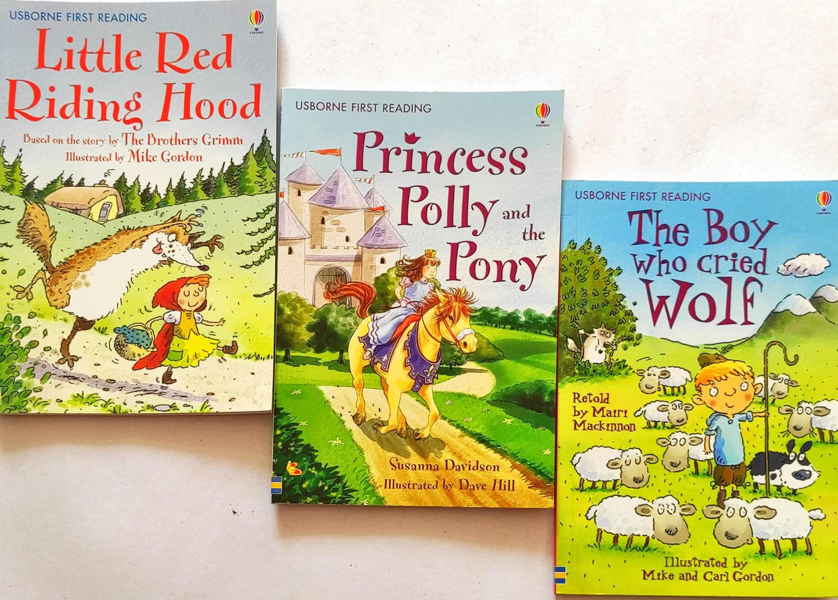 Usborne First Reading Level 4  Combo Set 14 (3 Books)