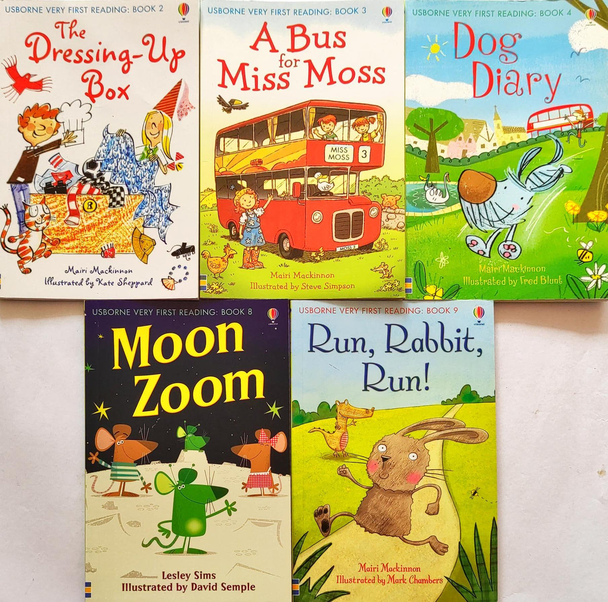 Usborne Very First Reading Combo Set 8 (5 Books)