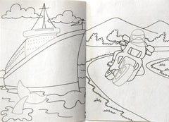Transport Sticker Activity Book