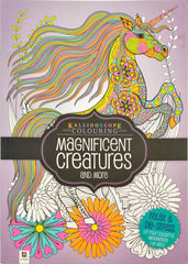 Kaleidoscope Colouring Megnificent Creatures and More