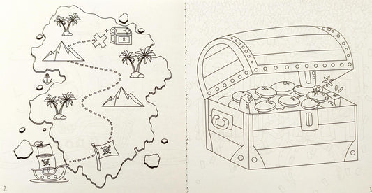 Pirates Only! Colouring Book!