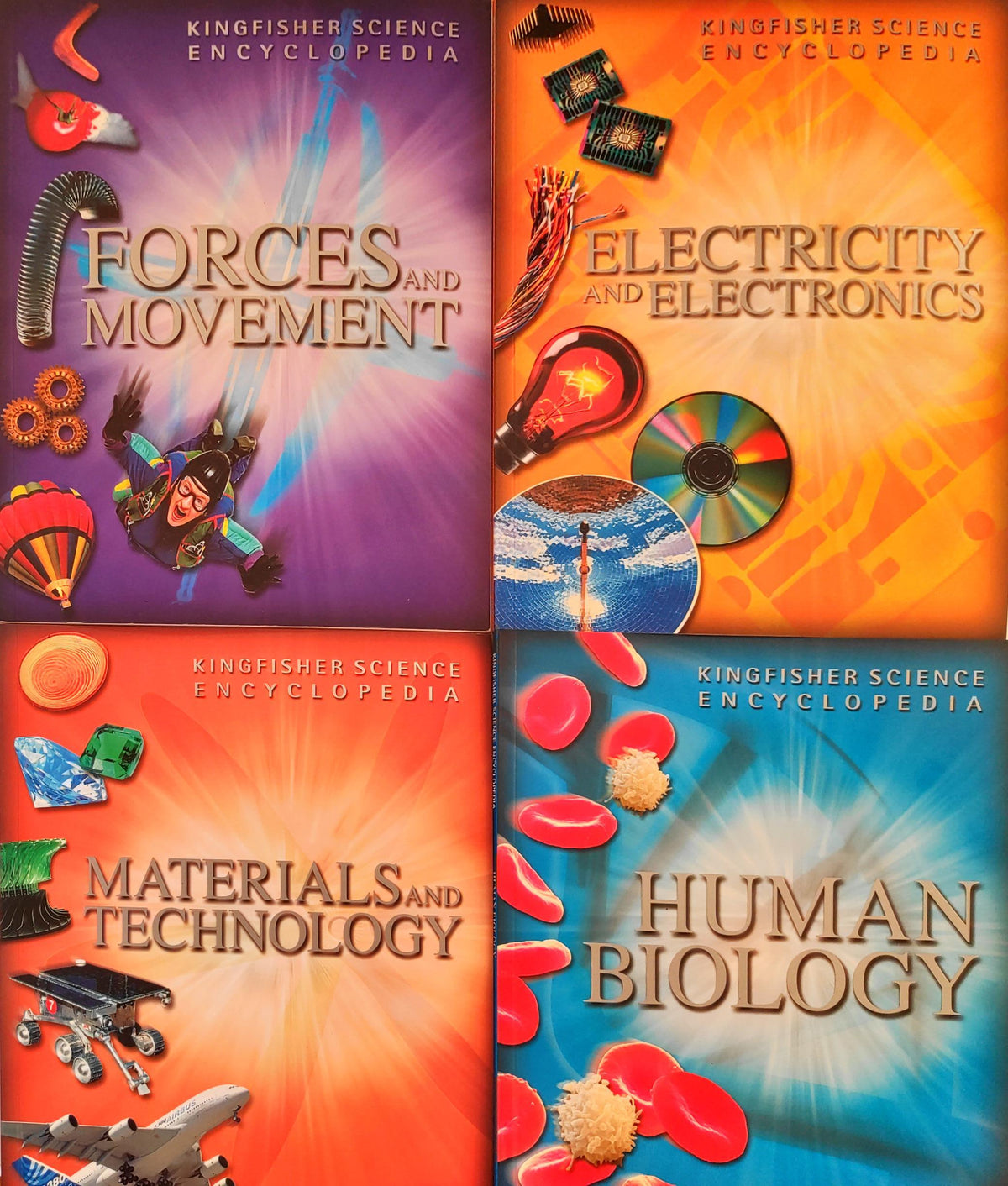 kingfisher Science Encyclopedia Combo 3 (4 Books)