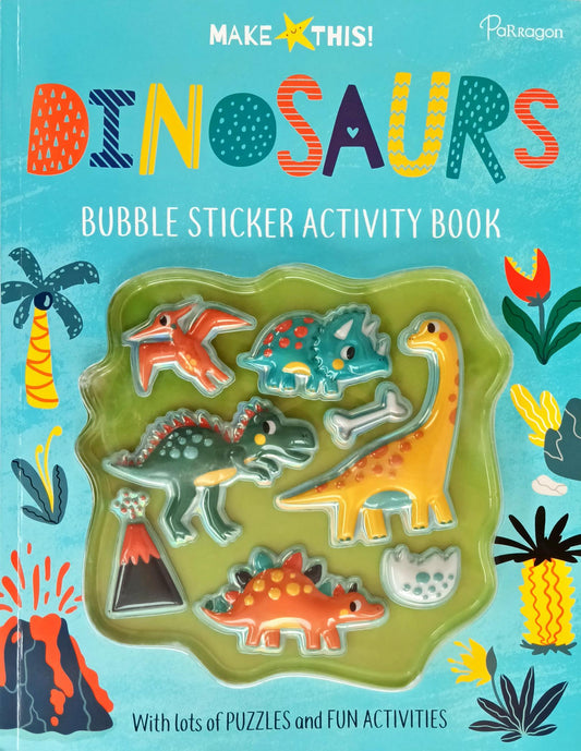 Dinosaurs Bubble Sticker Activity Book