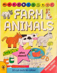 Farm Animals 30 Cut Outs to Colour