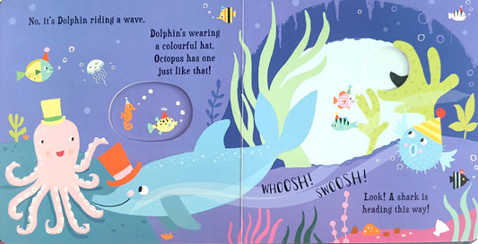 There's a Shark Outside! (Hide and Peek Tales)