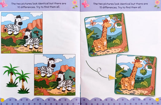 Spot the Difference Activity Fun