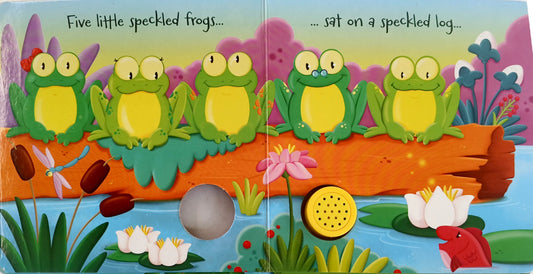 5 Little Speckled Frogs (Sound Book)