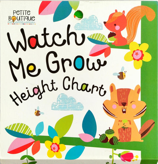 Watch me grow Height Chart (Fold out Book)