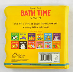 Baby's First Bath Time Vehicles (Bath Book)