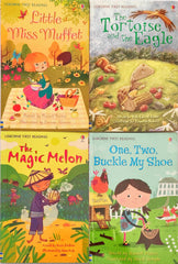 Usborne First Reading Combo Set 20 (4 Books)