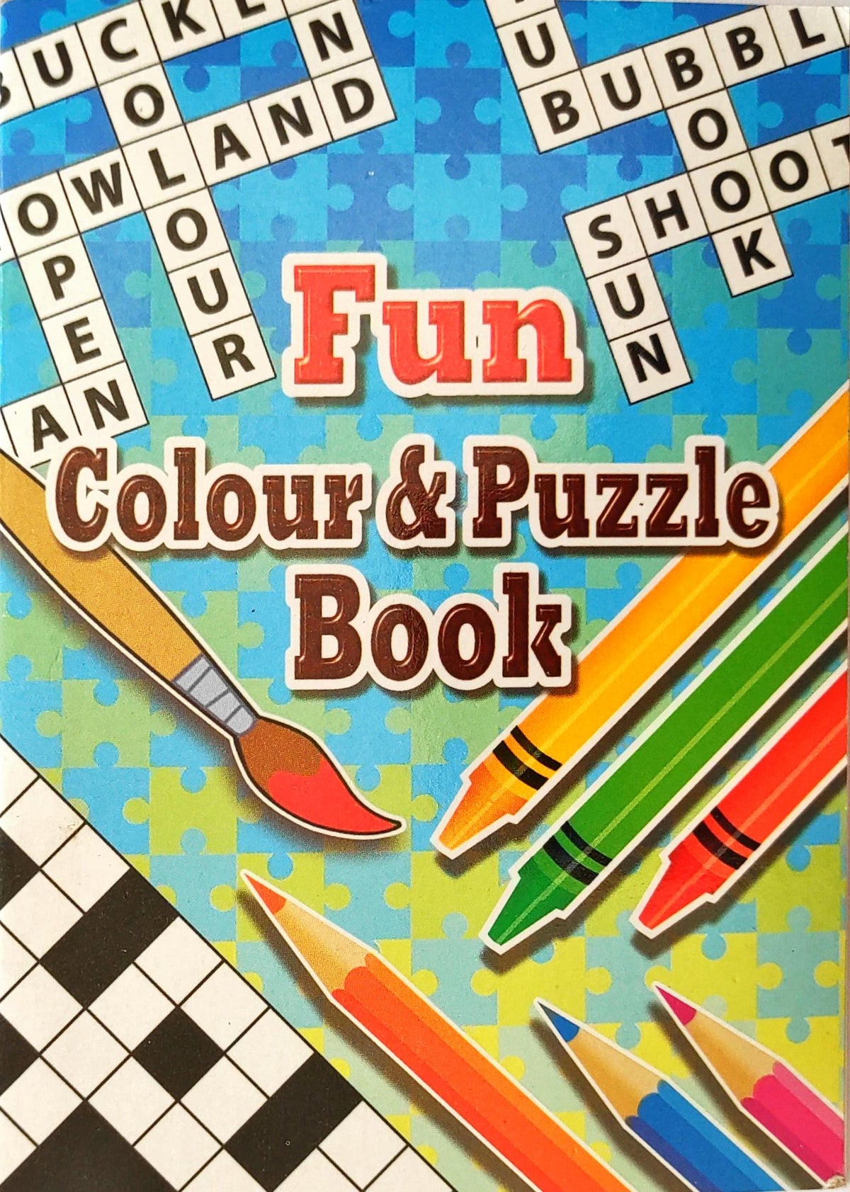 Fun Colour and Puzzle Book